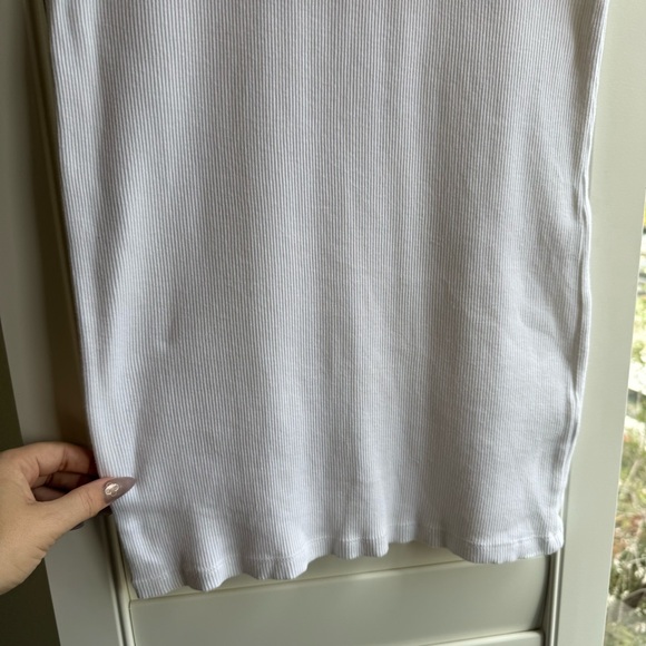 S O L D Topshop sporty ribbed polo mini dress in white size small - Picture 5 of 11